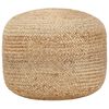vidaXL Ręcznie robiony puf, 45 x 30 cm, juta