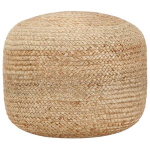 vidaXL Ręcznie robiony puf, 45 x 30 cm, juta
