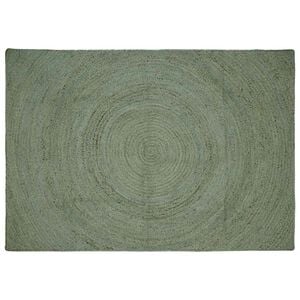 vidaXL Dywany pokojowe Oliwkowy zielony 240 x 340 cm Juta