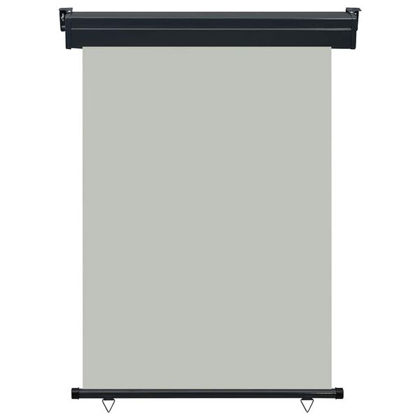 vidaXL Markiza boczna na balkon, 125 x 250 cm, szara
