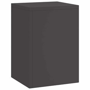 vidaXL Stojak na rośliny 3 szt. Czarny 24 x 24 x 75 cm Stal zimnogięta