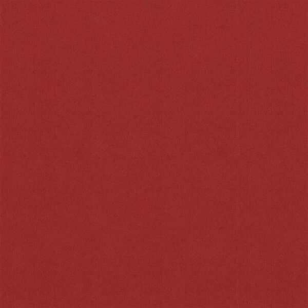 vidaXL Parawan balkonowy, czerwony, 90x400 cm, tkanina Oxford