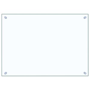 vidaXL Panel ochronny do kuchni, przezroczysty, 70x50 cm, szkło