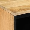vidaXL Szafka RTV Brązowa 80x31,5x46 cm Drewno lite Mango