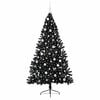 vidaXL Sztuczna choinka z oświetleniem na Boże Narodzenie 210 cm PVC