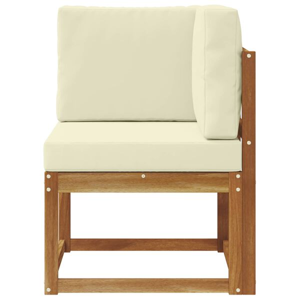 vidaXL Sofa narożna na zewnątrz Lite Drewno Akacji