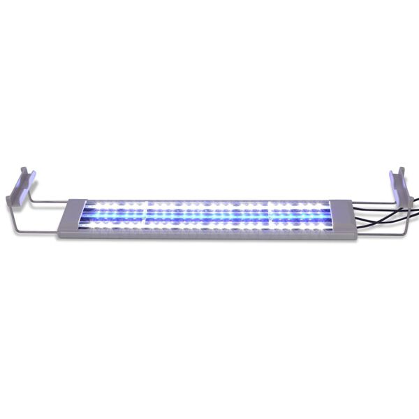 vidaXL Lampa LED do akwarium, IP67, aluminiowa, 50-60 cm
