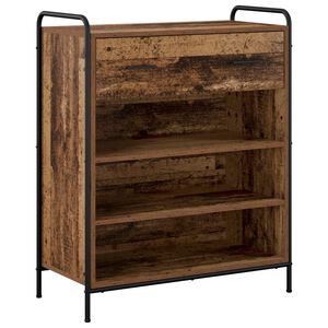 vidaXL Szafka na buty 76 x 36,5 x 93 cm Drewno inżynieryjne