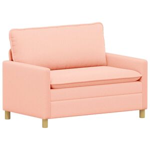 vidaXL Sofa r&oacute;żowy 126 x 81 x 87,5 cm tkanina