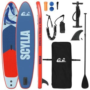 vidaXL Nadmuchiwany Paddle Board Stand Up SCYLLA 305 x 76 x 15 cm dla