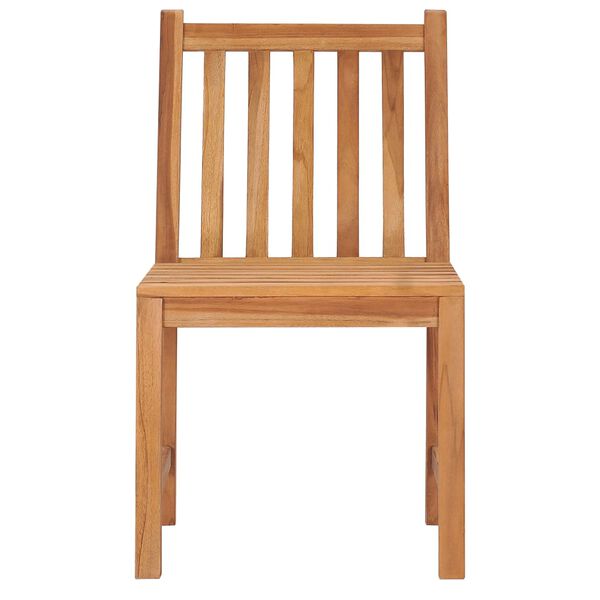 vidaXL 7-częściowy zestaw obiadowy do ogrodu, 160x80 cm, lite drewno tekowe