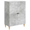 vidaXL Bufet Betonowy szary 66 x 34,5 x 90 cm Drewno inżynieryjne