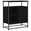 vidaXL Bufet Czarny Dąb 69 x 35 x 80 cm Drewno inżynieryjne