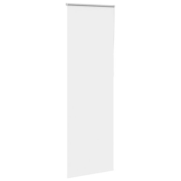 vidaXL Roleta zaciemniająca biała 80x210 cm Szerokość tkaniny 75,7 cm