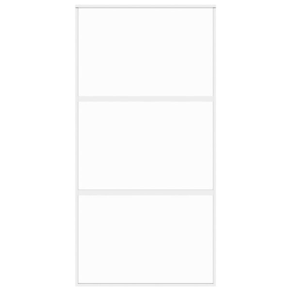 vidaXL Drzwi przesuwne, złote, 102,5x205cm, szkło hartowane, aluminium