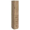 vidaXL Zestaw szafek 2 szt. 33 x 34,5 x 87 cm Drewno inżynieryjne
