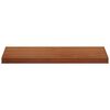 vidaXL Parapet okienny Brązowe Drewno 100 x 50 x 4,5 cm PVC