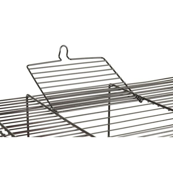 FLAMINGO Klatka dla chomika Enzo 2, 41,5x28,5x38 cm, bordowa