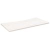 vidaXL Blat biurka, biały, 100x60x2,5 cm, lite drewno sosnowe