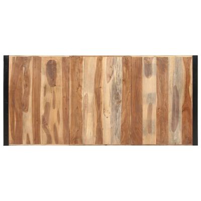 vidaXL Stół jadalniany, 220x100x75 cm, drewno stylizowane na sheesham