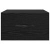 vidaXL Szafka Nocna Czarny dąb 35 x 35 x 20 cm Materiał drewnopochodny