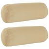 vidaXL Poszewka na poduszkę 2 pcs HEERLEN Beżowy &Oslash; 15 x 40 cm