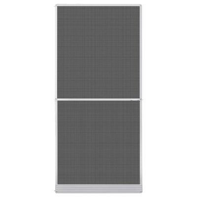 vidaXL Moskitiera na drzwi na zawiasach, biała, 100 x 215 cm
