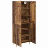 vidaXL Highboard Stare drewno 69,5 x 34 x 180 cm