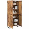 vidaXL Highboard Stare drewno 69,5 x 34 x 180 cm