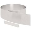 vidaXL Krawężnik do trawnika 4 szt. 450 x 0,05 x 20 cm Stal nierdzewna