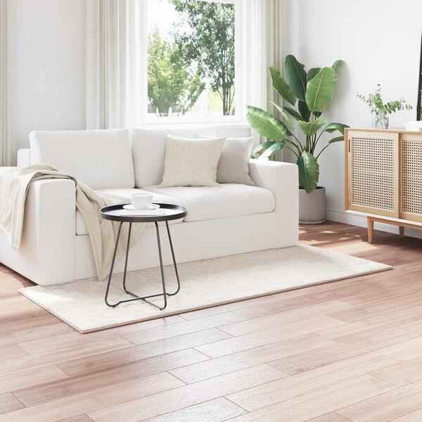 vidaXL Dywany pokojowe Prostokątny HUARTE Kremowy 150 x 80 cm