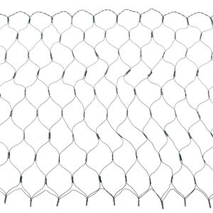 vidaXL Siatka LED Ciemna zieleń