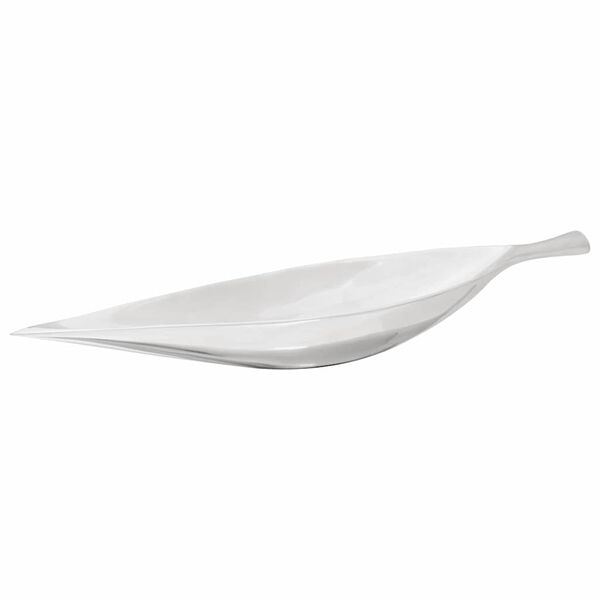 vidaXL Kosz na owoce Srebrny 60 x 15 x 8 cm Aluminium