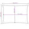 vidaXL Prostokątny żagiel ogrodowy, tkanina Oxford, 3x4,5 m, ż&oacute;łty