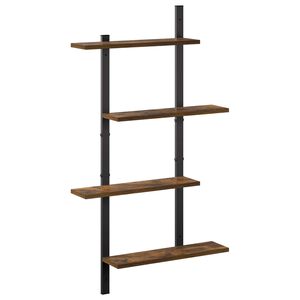 vidaXL P&oacute;łka ścienna Dąb wędzony 61 x 13,5 x 105,5 cm