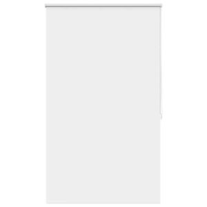 vidaXL Roleta zaciemniająca 84,4x175 cm Szerokość tkaniny 80 cm biała