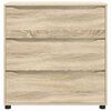 vidaXL Szafka do przechowywania Dąb Sonoma 80 x 31 x 81 cm