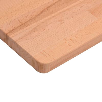 vidaXL Blat do stołu roboczego, 150x55x2,5 cm, lite drewno bukowe