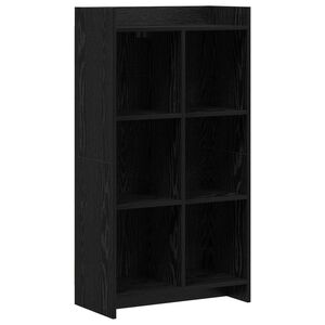 vidaXL P&oacute;łka na książki Czarny dąb 59 x 30 x 111 cm
