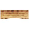 vidaXL Blat biurka, z wycięciem, 160x50x2,5 cm, surowe drewno mango