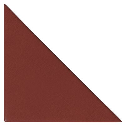 vidaXL Panele ścienne, 12 szt., winna czerwień, 30x30 cm, ekoskóra