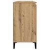 vidaXL Szafka, dąb artisan, 102x35x70 cm, materiał drewnopochodny