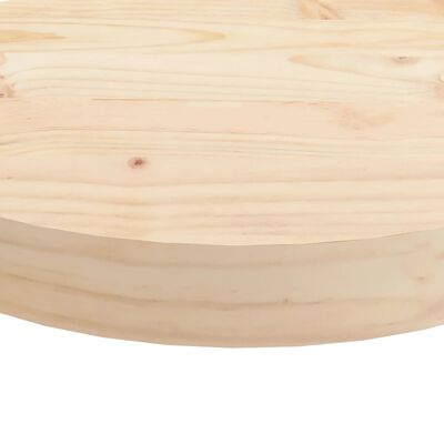 vidaXL Blat stołu, okrągły, Ø30x3 cm, lite drewno sosnowe