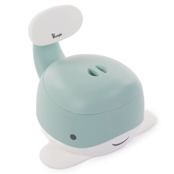 Bo Jungle Nocnik B-Whale, pastelowy niebieski