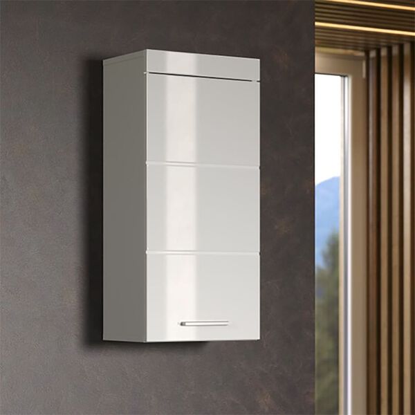 Trendteam Łazienkowa szafka ścienna Amanda, biała