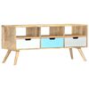 vidaXL Szafka pod TV, 110 x 35 x 48 cm, lite drewno mango