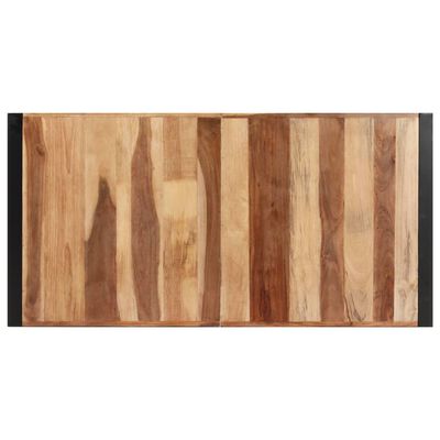 vidaXL Stół jadalniany, 140x70x75 cm, drewno stylizowane na sheesham