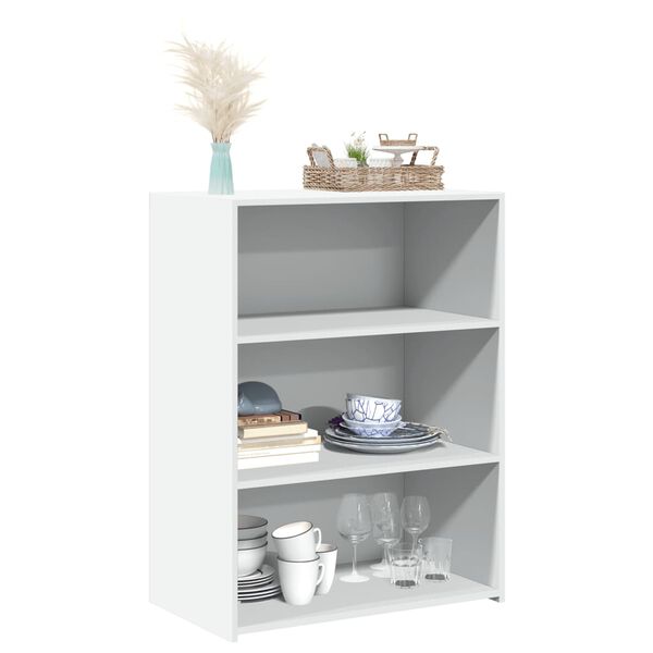 vidaXL Szafka, biała, 70x41x93 cm, materiał drewnopochodny