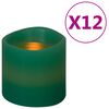 vidaXL Świece LED, elektryczne, 12 szt., ciepła biel