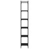 vidaXL 6-poziomowy regał na książki, czarny, 40x30x188 cm